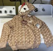 Asaali all over print Laugh Now Cry Later Beige Dead Stock Small