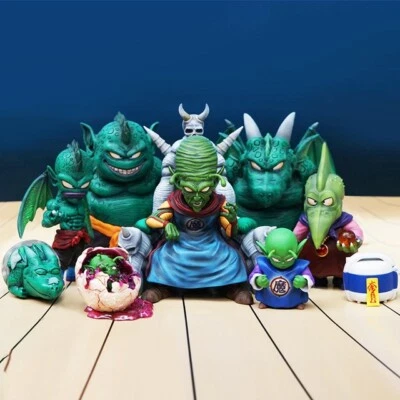 Anime Dragon Ball Figure 9pcs King Piccolo Family Action Figure PVC Namek