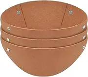 Planter Basket Liners, Flower Growing Felt Mat, Breathable Round Basket Liners Replacement Set of 3 for Gardening Drainage Garden Decoration Planter
