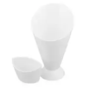 Table Tools French Fries Potato Chip Cone Cups Holder Kitchen Accessories