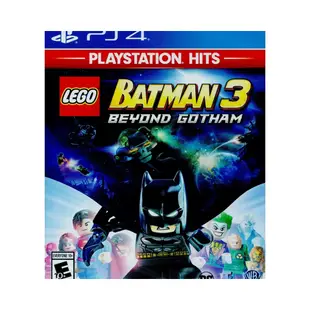 PS4 樂高蝙蝠俠 3 飛越高譚市 英文美版(附贈道具密碼表) LEGO Batman 3【一起玩】(現貨全新)