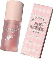 RUNQHUI Daily Lip Oil 1Pc for Women Girls Nourishes and Protects Dry Lips Lightweight Hydration Enhances Natural Shine Sweet Peach One Size