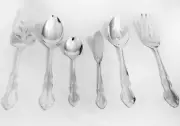 BARONESS Silverplate by Towle 6 Piece Serving Set NEW NOT USED made in Korea