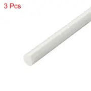 Acrylic Round Rods, Clear Acrylic rods PMMA Bar 3pcs