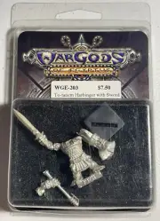 War Gods of Aegyptus To-Tanem Harbinger w/ Sword *NIP* Crocodile Games 2002 D&D