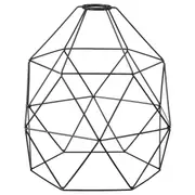 BRUNSTA pendant lamp shade, black, 30 cm