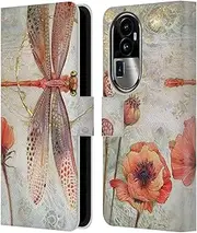 Head Case Designs Officially Licensed Stephanie Law Trance Immortal Ephemera Leather Book Wallet Case Cover Compatible with Oppo Reno10 Pro+