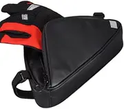 Bike Frame Bag, Triangle Pouch,10.24x8.66x6.69 inches Waterproof Phone Holder Organizer, Lightweight Saddle Bag for Road Mountain Bikes Commuting Adventures, Cycling Storage, Gear