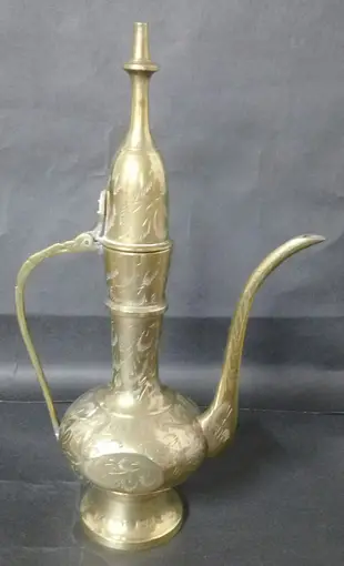 19 高級精緻印度銅壺 Indian Teapot - Brass Kettle