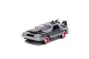Jada Licensed 1:24 Scale Back to the Future Part III Movie Diecast Model Car Metal Grey
