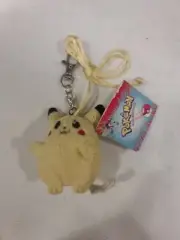 Pokémon Pikachu Plush Figure Keychain Clip Necklace Game Freak NEW Vtg 1998 #1