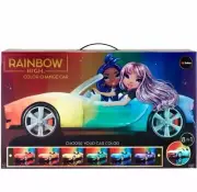 New Rainbow High Color Change Car Convertible Vehicle 8-in-1 Light-Up Kids Girls