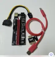 VONKY PCI-E Riser Board 1X to 16X GPU Extender Riser Card PCI-E USB 3.0 GPU