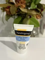Neutrogena Ultra Sheer Body Lotion Sunscreen SPF 50 14ML Broad Spectrum..