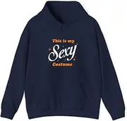 [X.Style] Halloween Costume This is My Sexy Costume ds001 Hoodie Navy XL