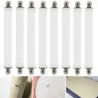 8pcs Sheet Straps Adjustable Bed Holder Fitted Clips Elastic Fasteners