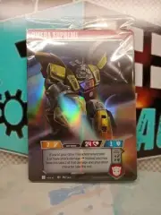 AUTOBOT OMEGA SUPREME OVER-SIZED TRADING CARD - Transformers - Loot Crate 02/19