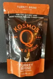Kosmos Q - Soak & Brine - Original Flavor Turkey Brine 10 Oz Package. Exp 09/26