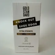 Sneaker & Shoe Deodorizer Extra Strength Knock Out Shoe Odor Fresh Citrus Scent