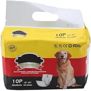 Male Dog Belly Wrap Diaper Sanitary Pants Preventing Physiological Harassment for Male Dogs XS-L Blue Bone Pattern (M)