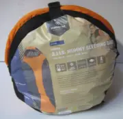 Glacier 3.1lb Mummy Sleeping Bag 86" x 34" 0F degree