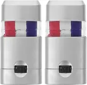 USA Flag Face Paint Markers 2pcs Set Oil-Based for Sports Parties Patriotic Decorations