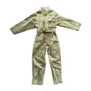 1/6 Scale Male Jumpsuit Miniature Clothing Stylish Dress up Cosplay Decoration