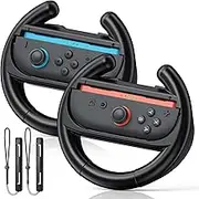 FYOUNG Steering Wheels for Switch 2-Black Black