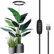 10W 72-Bead Full Spectrum Plant Floor Lamp with 180° Rotation, 3-12H Timer &