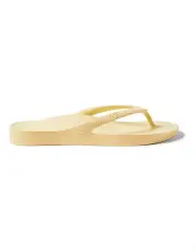 [Archies] Arch Support Thongs in Lemon