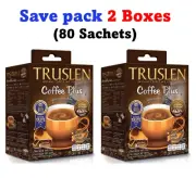 2X 80 Sachets Truslen Instant Coffee Plus Sugar Free Diet Fat Slimming Shape