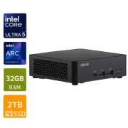 Weeliao Asus NUC 14 Pro Mini Build, Intel Core Ultra 5, 32GB RAM, 2TB NVMe SS...