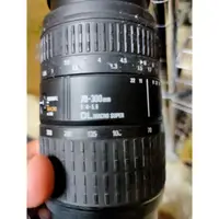 在飛比找蝦皮購物優惠-鏡頭 sigma for 70 300mm af for s