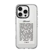 iPhone 16 Pro Clear Case MagSafe Compatible It's Only The Beginning, Baby