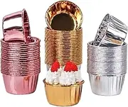 GTVGJH Baking Cups, Cupcake Muffin Liners Ramekins; Festive and Classy Cupcake Holders (Combo Pack)