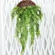 跨境仿真植物壁掛波斯葉藤條假藤蔓家居商店裝飾塑料墻綠植葉配材