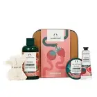 The Body Shop Lather & Slather Strawberry Gift Set 4Pcs Vanity Case Bath Hand++