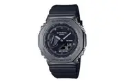 Casio G-Shock GM-2100BB-1ADR Mens Black Metal Analogue Digital Watch Resin Band