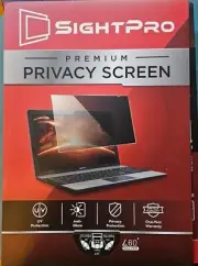 SightPro 12 Inch Computer Privacy Screen Filter for 16:9 Widescreen Monitor NEW