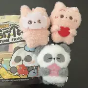Mr.Pa Pa Panda Fortune Favors You Plush Refrigerator Magnet Series Blind Bag x3