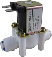 DIGITEN DC 12V 1/4" Water Solenoid Valve Quick Connect N/O Normally Open Water Pressure