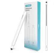 X1 Universal Stylus Pen for Touch Screens, 2-1 Retractable Pointer & Stylus w...