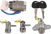 Car Ignition Lock Cylinder Barrel Door Lock for Hyundai Accent 2006-2011 81905-1E000 81920-1EA00 Replacement Parts Accessories