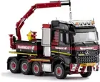 MAMMOET Mammoet for MB Arocs 8x4 Ballastbox Fassi crane 1/50 Pre-built Model