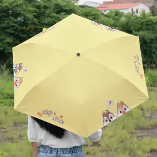 迪士尼｜迪士尼矽膠頭型折疊傘 維尼 跳跳虎 米奇 奇奇 雨傘 摺疊傘 CA752 文具旗艦店