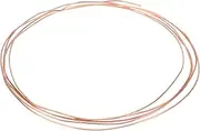uxcell 99.9% Pure Copper Wire for Jewelry Making, 20 Gauge (0.8mm) Copper Craft Wire 4.9 Feet Beading Jewelry Making Supplies for Crafting Wreath Electroculture Gardening