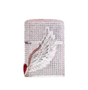 Angel Wings, Full Diamond Design,Luxury Zippo Lighter - Windproof, Collectible