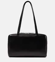 [The Row] The Row Astra leather shoulder bag One Size black