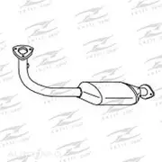 Redback Cat Conv Bolt On to suit KIA Sportage July 99> 2.0L DOHC Wagon 4WD Cat>2001 - C1827