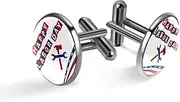 [Generic] Men's Cufflinks, American Labor Day Cuff Links for Men, Classic Cufflinks Black for Suit Shirt Wedding Business Birthday Jewelry Gift